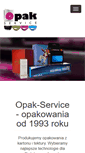 Mobile Screenshot of opakservice.pl